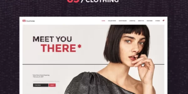 69 Clothing Fashion Boutique WordPress Theme 1.2.9 GPL Theme