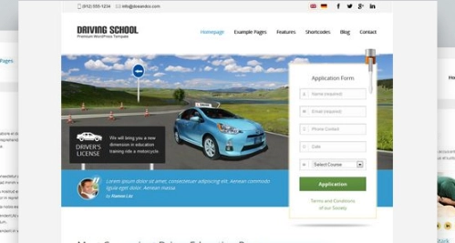 AIT – DrivingSchool WordPress Theme 1.28 GPL Theme