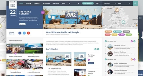AIT – Event Guide WordPress Theme 3.1.15 GPL Theme