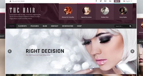AIT – Hair WordPress Theme 2.0.8 GPL Theme