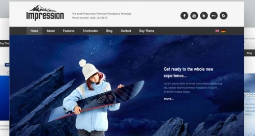 AIT – Impression WordPress Theme 1.31 GPL Theme