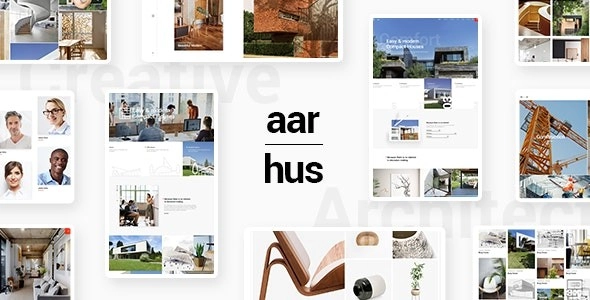 Aarhus Modern Architecture Theme 1.7 GPL Theme