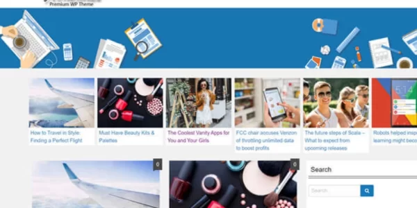 Abnomize Pro WordPress theme provided by InsertCart 3.2 GPL Theme