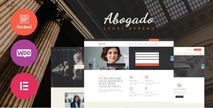Abogado Lawyer Firm Legal Bureau WordPress Theme 1.5.0 GPL Theme