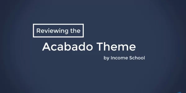Acabado | Income School 1.3.2 GPL Theme