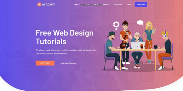 Acadamy Education Responsive WordPress Theme 1.0.1 GPL Theme