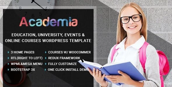 Academia 3.6 GPL Theme