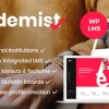 Academist Education Learning Management System Theme 1.13 GPL Theme
