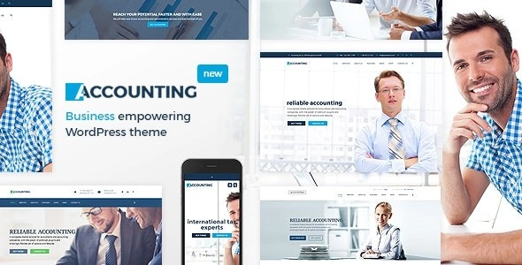 Accounting Business, Consulting and Finance WordPress theme 3.8.1 GPL Theme