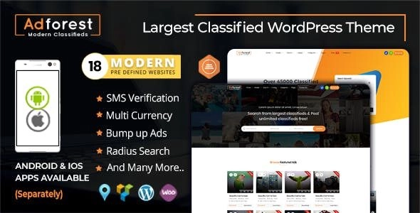 AdForest 5.0.9 GPL Theme