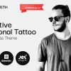 Adam Smith Creative Personal Tattoo Pro WordPress Theme 1.0.1 GPL Theme