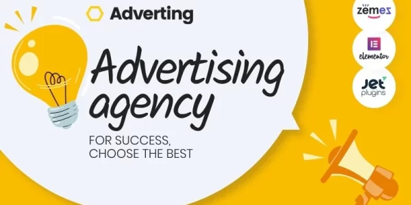 Adverting Advertising Agency Responsive WordPress Theme 1.0.0 GPL Theme