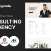 Agenda Consulting Agency WordPress Theme 1.0.1 GPL Theme