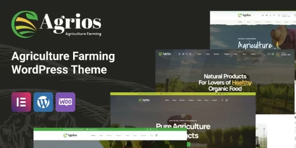 Agrios – Agriculture Farming WordPress Theme 1.1.5 GPL Theme