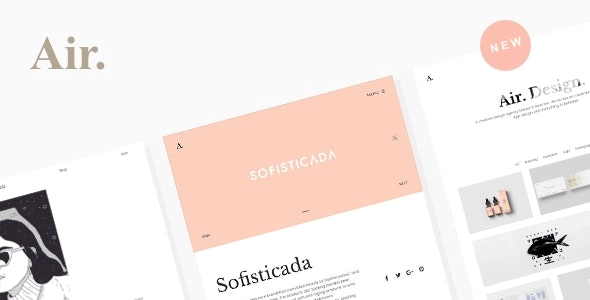 Air Portfolio WordPress Theme 2.2.8 GPL Theme