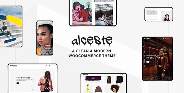 Alceste A Clean and Modern WooCommerce Theme 1.4.5 GPL Theme