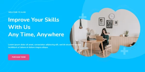 Alini E-learning Training LMS WordPress Theme 1.2.1 GPL Theme