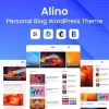 Alino Personal Blog WordPress Theme 1.0 GPL Theme