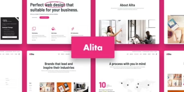 Alita Web Studio WordPress Theme 1.0.2 GPL Theme
