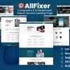 AllFixer Computers Smartphones Repair Service WordPress Theme 1.0.0 GPL Theme