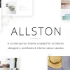 Allston Contemporary Interior Design and Architecture Theme 1.4 GPL Theme