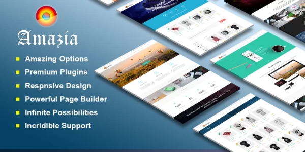 Amazia Multipurpose WordPress Theme WordPress Theme 1.0.0 GPL Theme