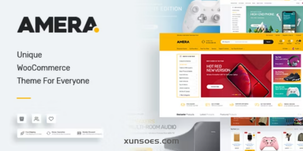 Amera Digital WooCommerce WordPress Theme 1.1.2 GPL Theme