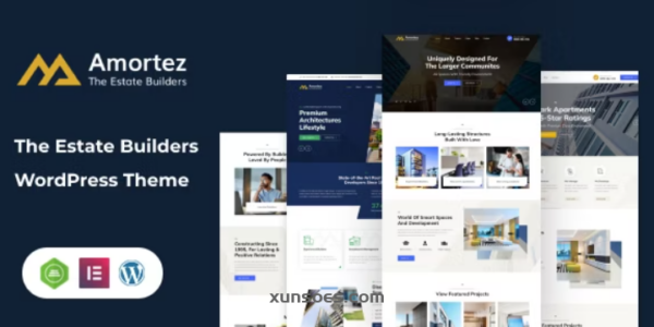 Amortez – Real Estate Group WordPress Theme + RTL 1.0.1 GPL Theme