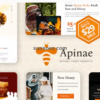 Apinae Beekeeping and Honey Shop WordPress Theme 1.0.0 GPL Theme