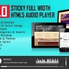 Apollo Sticky Full Width HTML5 Audio Player WordPress Plugin 3.6.3 GPL Plugins