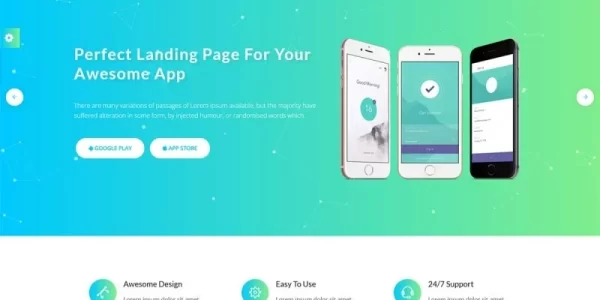 Appro App Landing Page WordPress Theme 1.0.0 GPL Theme