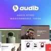 Audib Audio Store WooCommerce Theme 1.1.3 GPL Theme
