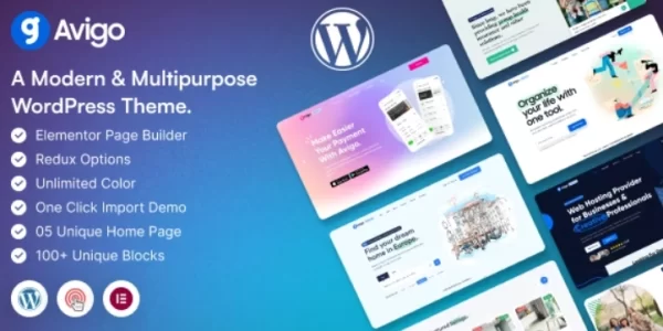 Avigo Multipurpose Business WordPress Theme 1.0.0 GPL Theme