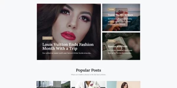 BamBom Lifestyle Blog Multipurpose Minimal WordPress Elementor Theme WordPress Theme 1.0.0 GPL Theme