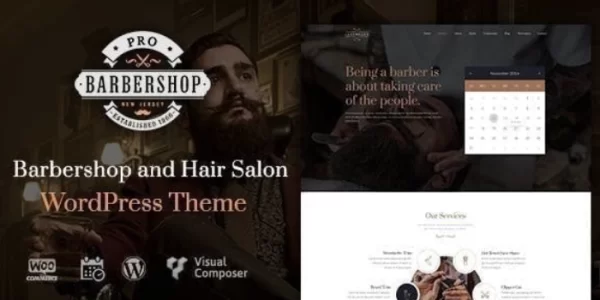 Barbershop | WordPress Theme 1.2.2 GPL Theme