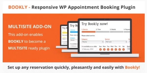 Bookly Multisite (Add-on) 3.1 GPL Plugins