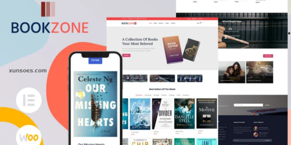 Bookzone Book Store WooCommerce Theme 1.0.0 GPL Theme