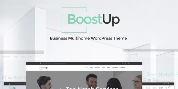 BoostUp Business Consulting WordPress Theme 1.0.0 GPL Theme