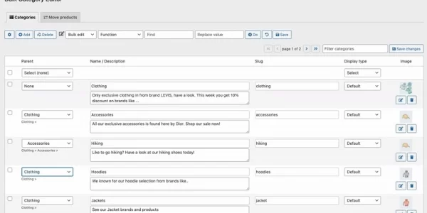 Bulk Category Editor 2.4.7 GPL Plugins