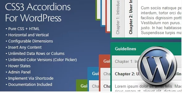 CSS3 Accordions For WordPress 3.0 GPL Plugins