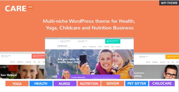 Care – Multi-Niche WordPress Theme for Small Business 2.4.1 GPL Theme