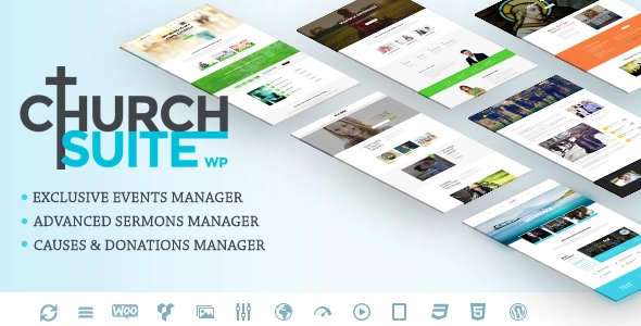 Church Suite Responsive WordPress Theme 2.4.1 GPL Theme
