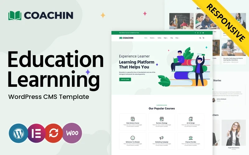 Coachin Education WordPress Theme 1.0.0 GPL Theme