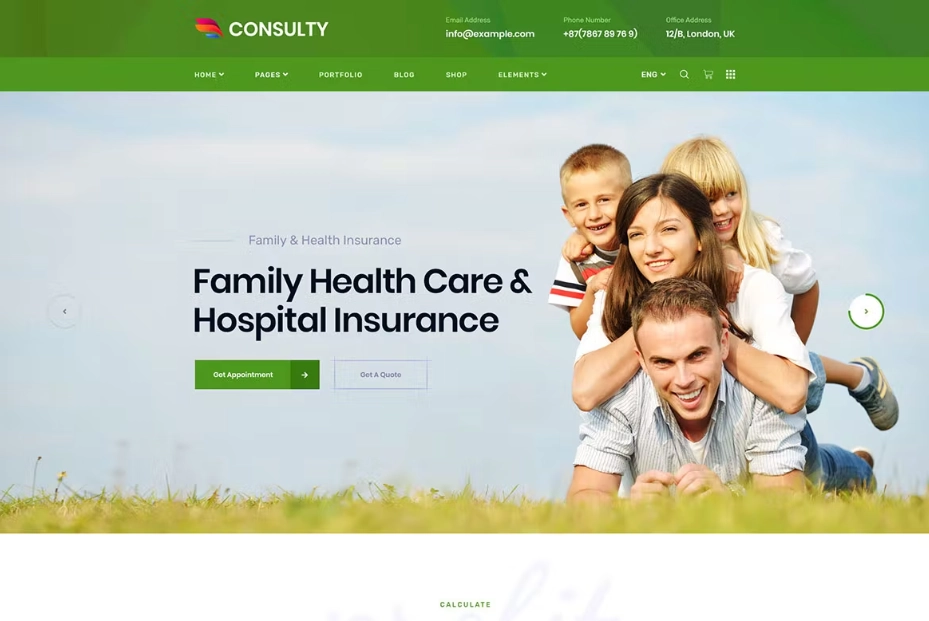 Consulty Business Finance WordPress Theme 1.0.4 GPL Theme