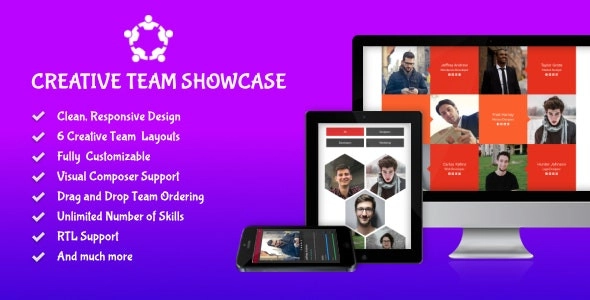 Creative Team Showcase Team Showcase Plugin for WordPress 2.7.0 GPL Plugins
