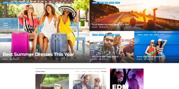 Digezine News Magazine WordPress Theme 1.0.0 GPL Theme