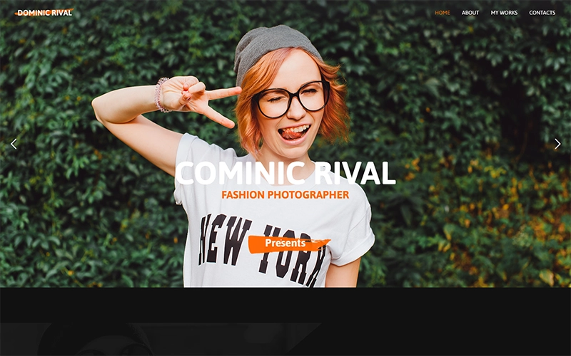 Dominic Fashion Photographer WordPress Theme 1.0 GPL Theme