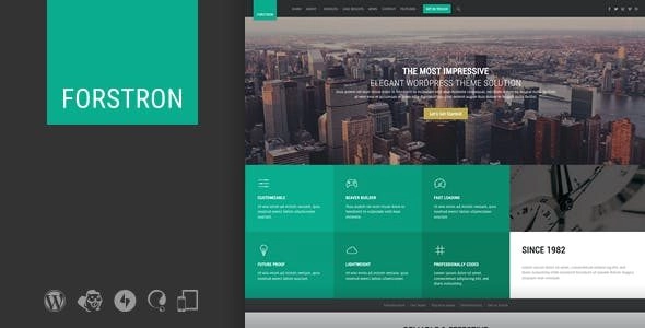Forstron Legal Business WordPress Theme 1.9.5 GPL Theme