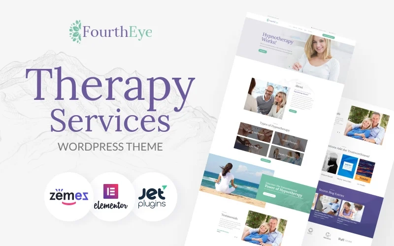 FourthEye Therapy Services Multipurpose Classic WordPress Elementor Theme WordPress Theme 1.0.0 GPL Theme