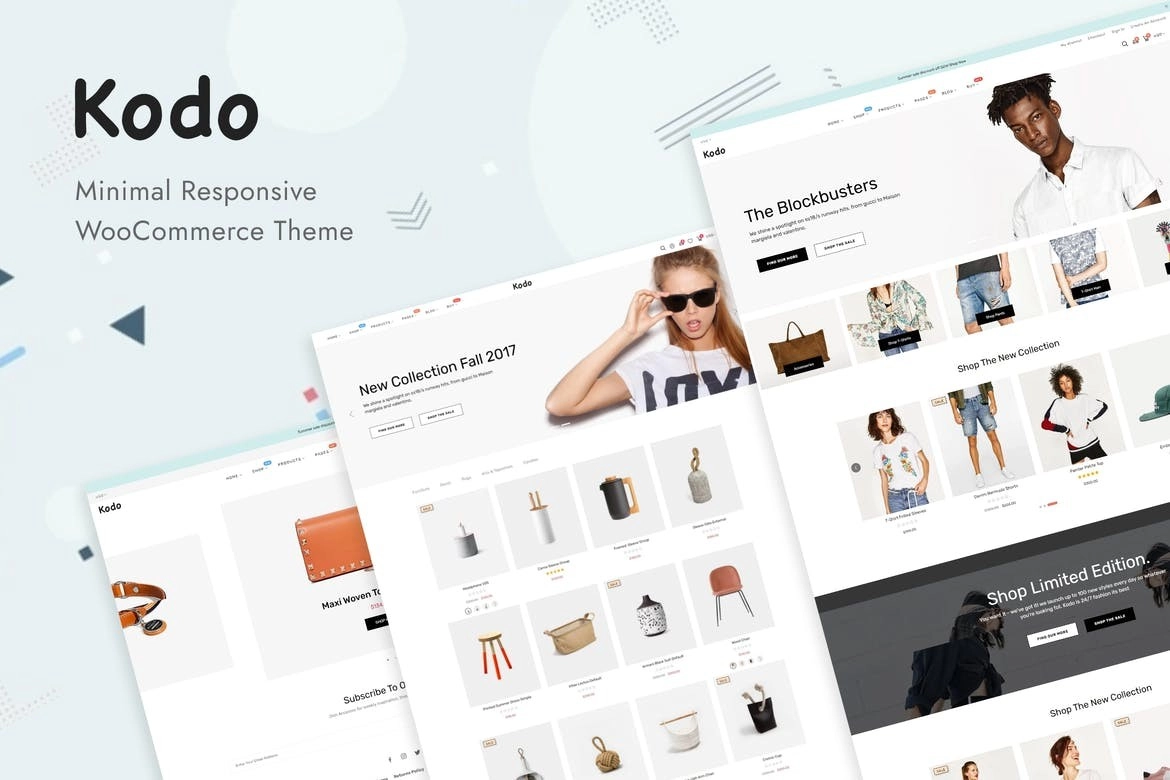 Kodo Minimal Responsive WooCommerce Theme 4.0.1 GPL Theme